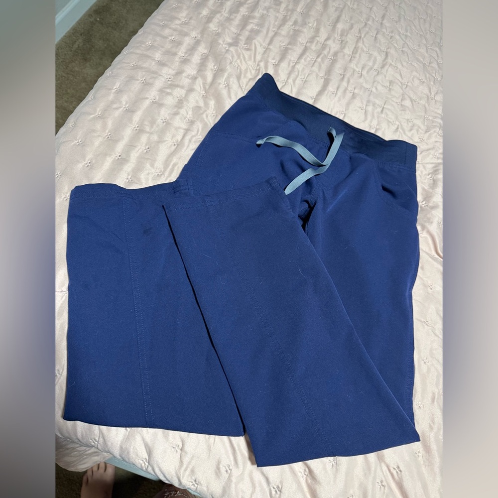XXS Figs Navy Blue Scrub Pants